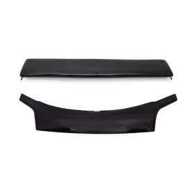 2620202-205 Omac Black Bug Shield Hood Deflector And Windshield Sun Visor Kit