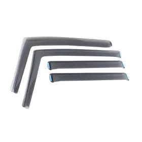 4738fr16.052 Omac Window Visor Vent Rain Guard For Mercedes C Class W205 2015-2021 Smoke 4x