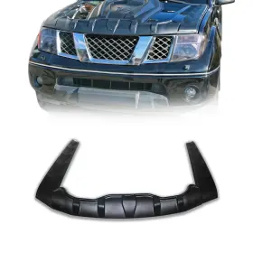 5003202d Omac Front Bug Shield Hood Deflector Guard For Nissan Frontier 2005-2021 3 Pcs