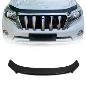 7018202 Omac Front Bug Shield Hood Deflector For Toyota Land Cruiser Prado J150 2014-19 Black