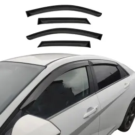 7038203 Omac Fits Toyota Camry 2018-2024 Smoke Window Visor Vent Rain Guard Deflector 4 Pcs