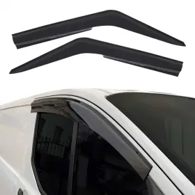 7521201 Omac For Volkswagen Eurovan 92-03 Window Visor Tape-on Black Smoke Front
