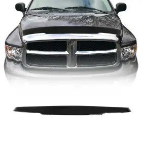 Usa2408202y Omac For Dodge Ram 1500 2002-2008 Black Bug Shield Hood Deflector Guard