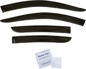 23151050 Optimal Smoke Tinted Window Visors Deflectors Rain For Nissan Sentra 2020-2025 S Sv Sr