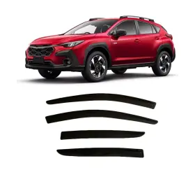 Sbctvs24 Optimal Co 2024-2025 Tape-on Side Window Deflector Visors For Subaru Crosstrek And Sub
