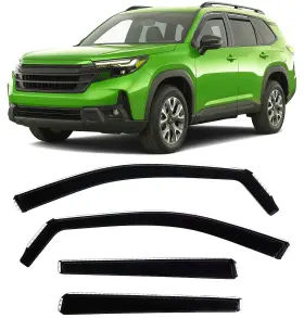 Osbfrvs26 Optimal For Subaru Forester 2025-2026 In Channel Window Visors Deflectors Rain Guards