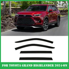 Tyghlvs24 Optimal Tinted Window Visors Deflectors Rain Guards For Toyota Grand Highlander2024-ft25 Tyghlvs24 Optimal Tinted Window Visors Deflectors Rain Guards For Toyota Grand Highlander2024-ft25