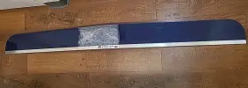 Pardners 080952006008 Vintage Nos Bug Shield 60 Inch Long Blue Lexar Made In Usa Full Size Truck