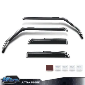 Ult266108 Pit66 Rain Guards Window Vent Visors Shade Deflector Fit For 2020-2026 Jeep Gladiator Ult266108 Pit66 Rain Guards Window Vent Visors Shade Deflector Fit For 2020-2026 Jeep Gladiator