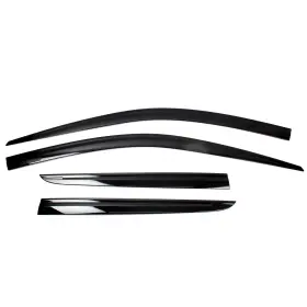 C016 Ps Auto 4 Pcs Window Sun Visor Rain Guards For Toyota C-hr 2018-2022 C016 Ps Auto 4 Pcs Window Sun Visor Rain Guards For Toyota C-hr 2018-2022