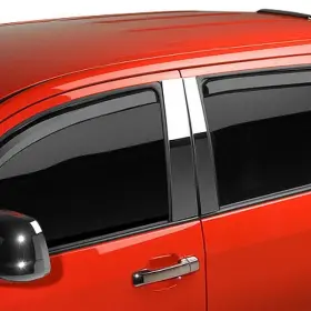 580070 Putco For Ram 1500 19-24 In-channel Element Tinted Front And Rear Window Visors