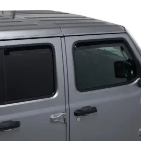 580220 Putco Window Deflector Tinted For 18-25 Jeep Wrangler Jl And Gladiator Jt-