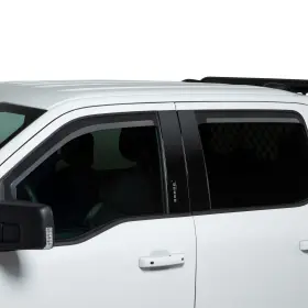 680072 Putco For Ram 1500 19-24 In-channel Element Matte Black Front Window Visors