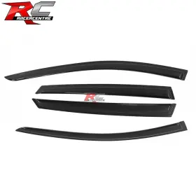 Wd-fes20 Racercentre Fit 20-25 Ford Escape 4dr Slim Window Visors Sun Rain Guards Acrylic 4pcs Set
