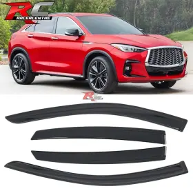 Wd-iqx5522 Racercentre Fits 22-25 Infiniti Qx55 Tape On Window Visors Vent Rain Suns Deflectors Wd-iqx5522 Racercentre Fits 22-25 Infiniti Qx55 Tape On Window Visors Vent Rain Suns Deflectors