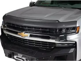 436168 Realtruck Avs Auto Ventshade Aeroskin Ii Hood Protector Textured Black Low Profile