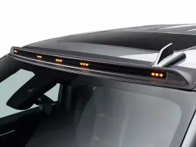 698163 Realtruck Avs Aerocab Amber Led Marker Light Black Finish Fits 19-24 Ram 1500