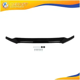 Re177ts65403 Refast-autoparts Car Front Bugflector Dark Smoke Hood Shield For Ford F-150 Truck 2015-2019