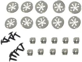 99rqrp Replacement Engine Splash Shield Hardware Fits Vw Passat 1998-2005