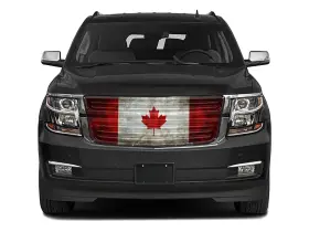 Bs-901-30-can Robert James Enterprises Grilleadz 2015-2020 Gmc Tahoe/suburban Canada Flag Bug Screen