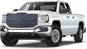 Qwf-901-35 Robert James Enterprises Grilleadz 2016-2019 Gmc Sierra Quilted Winter Front 901-35
