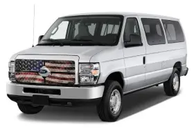 Qwf-902-16-2z Robert James Enterprises Grilleadz Premium 2008-2024 Ford E Series Flag Quilted Winter Front 902-16 Van