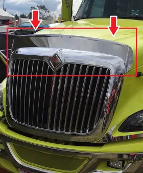 9421 Rs Group International Prostar Stainless Steel Bugshield Deflector Premium Quality