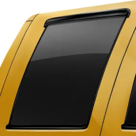 81349.81 Rugged Ridge Tape-on Matte Black Rear Window Deflectors