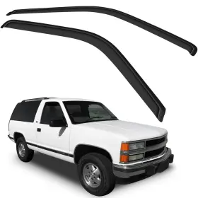 167682-5336-1736031312 Scitoo Window Visors Outside Mount Visor Deflector Rain Guard Balck