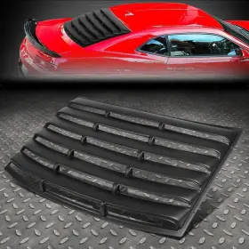 Sdd-winl002 Speed Daddy For 10-15 Chevy Camaro Coupe Glossy Rear Window Louver Windshield Shade Cover