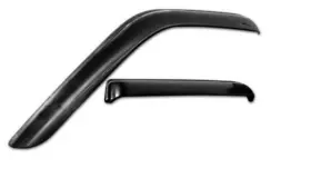 41123-2 Stampede Set Of 4 Smoke Snap-inz Sidewind Deflectors For F250 / F350 Sd