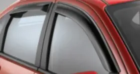 6187-2 Stampede Tape-onz Sidewind Deflector Vent Visor 4 Piece 07-11 Ford Focus