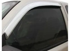 63498 Stampede 07-21 Toyota Crew Max Chrome Tape On Vent Visors