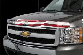 Stampede 749393057344 Chrome Rain Guards Vent Visors 19-2024 Silverado And Gmc Sierra Crew Cab