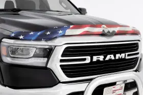 Stampede 749393865567 2019-30 Vigilante Premium - Flag Hood Deflector Stampede 749393865567 2019-30 Vigilante Premium - Flag Hood Deflector