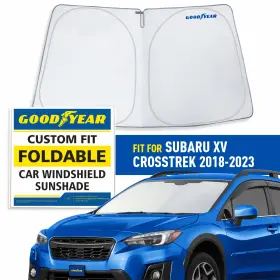 Gy008284 Subaru Front Auto Windshield Cover Car Sun Shade For 2018-2023 Xv Crosstrek