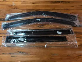 Smoke94608 Tonoytim Window Visor Vent Rain Guard Deflector For Toyota Rav4 2006-2012 Black Smoke 4x