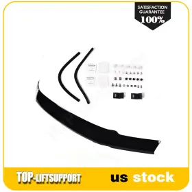 Tl117682s0412 Top-liftsupport Fits Ford F Super Duty 2017 2018 2019 2020 2021 Black Hood Deflector
