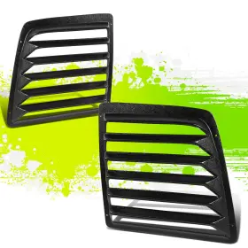 Tsk-winl004 Top Street King For 97-17 Chevy Express Gmc Savana Van Pair Rear Window Louvers 12 13 14 15 16