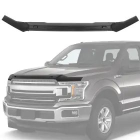 Ta176622030901p Topcn Bugflector Dark Smoke Bug Hood Shield Defelctor For 2015-2020 Ford F-150 Truck