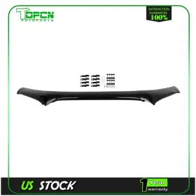 Ta177667101p Topcn Bugflector Dark Smoke Hood Shield For 2010-2020 Toyota 4runner Stone-chips-proof
