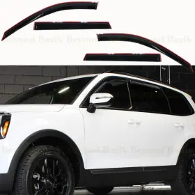 Dv1147sm-in Torox For 2020-2023 2024 2025 Kia Telluride Smoke Window Door Vent Visors In Channel