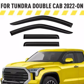 Ag0776 Toyota Rain Guards Vent Visors Shade For 2022-2025 Tundra Double Cab