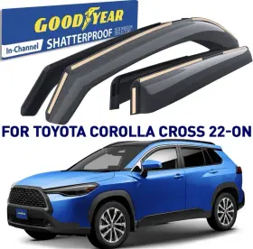 Toyota Gy007895 Side Window Deflectors Rain Guards For 2022-2026 Corolla Cross