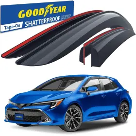 Gy008806 Toyota Sun Rain Visors Wind Guards For 2020-2025 Corolla Hatchback