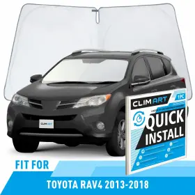 Ws3022 Toyota Front Auto Windshield Cover Car Sun Shade For 2013-2018 Rav4