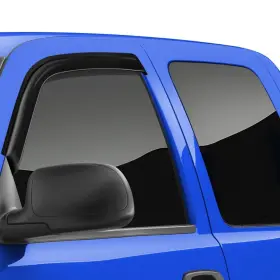 2301xh Trailfx For Chevy Silverado 2500 Hd 15-19 Tape-on Smoke Front Window Vents