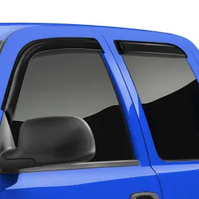 4827h Trailfx For Nissan Rogue 2014-2020 Tape-on Smoke Front And Rear Window Vents