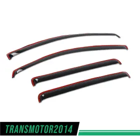 Tra862635 Transmotor2014 Fit For 2023-2025 Chevy Colorado Gmc Canyon In-channel Window Visors Rain Guards Tra862635 Transmotor2014 Fit For 2023-2025 Chevy Colorado Gmc Canyon In-channel Window Visors Rain Guards