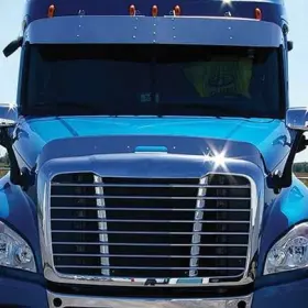Trux 848379022526 Thod-flcas Hood Shield Bug Deflector For 2017 Cascadia Freightliner